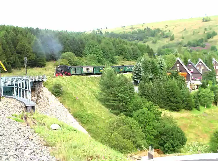 Erzgebirgsbahn Hüttenbachviadukt
