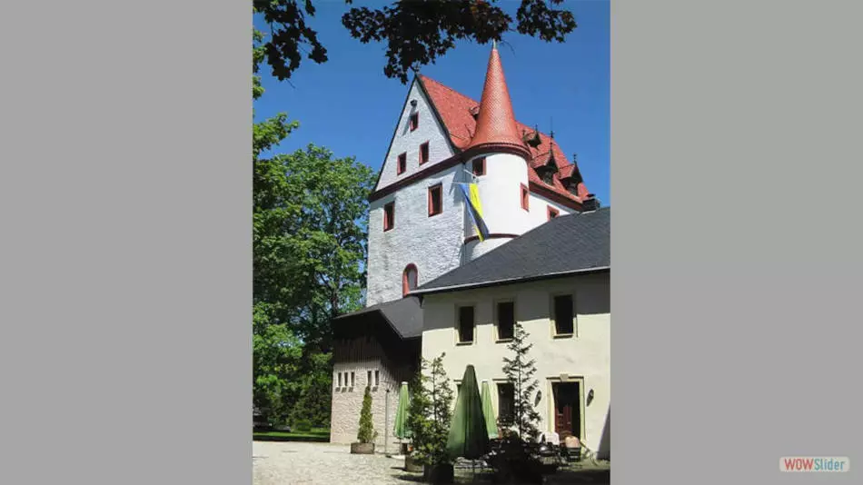 Das Schloss nach der gleichnamigen Stadt Schlettau