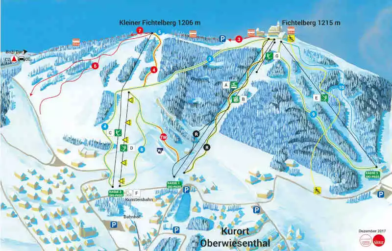Skigebiet fichtelberg